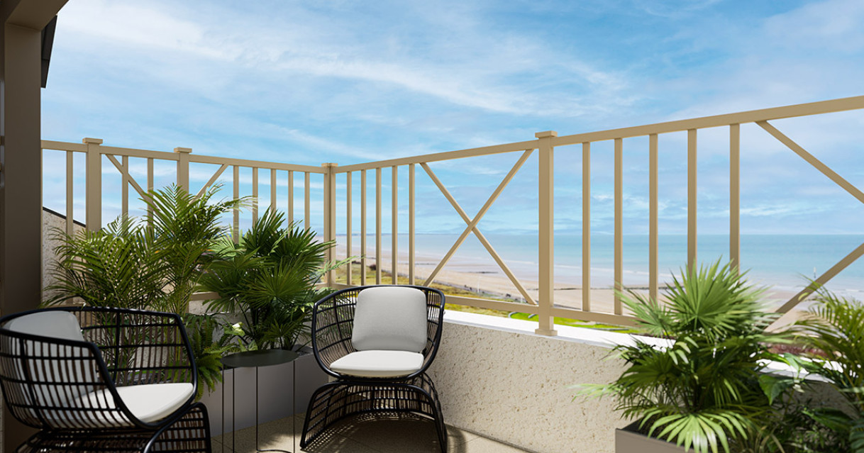 Cabourg - Face à la mer