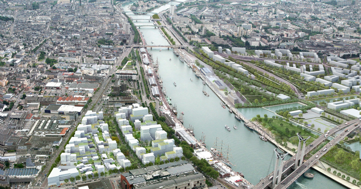 Rouen - éco quartier Luciline