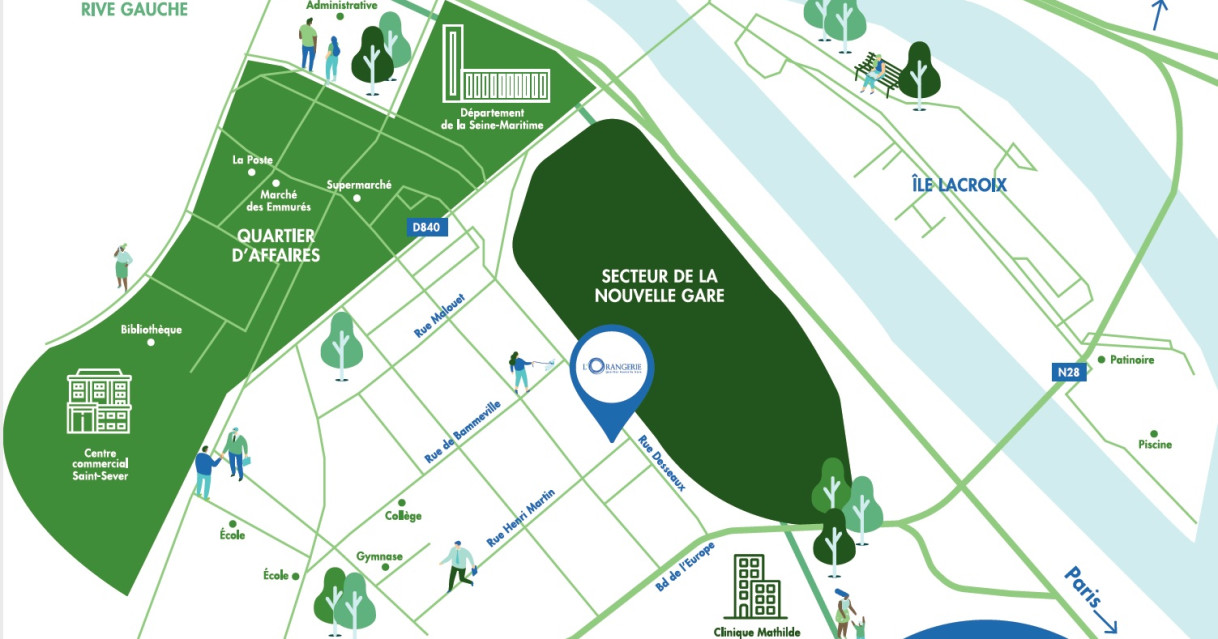 Rouen - Future gare