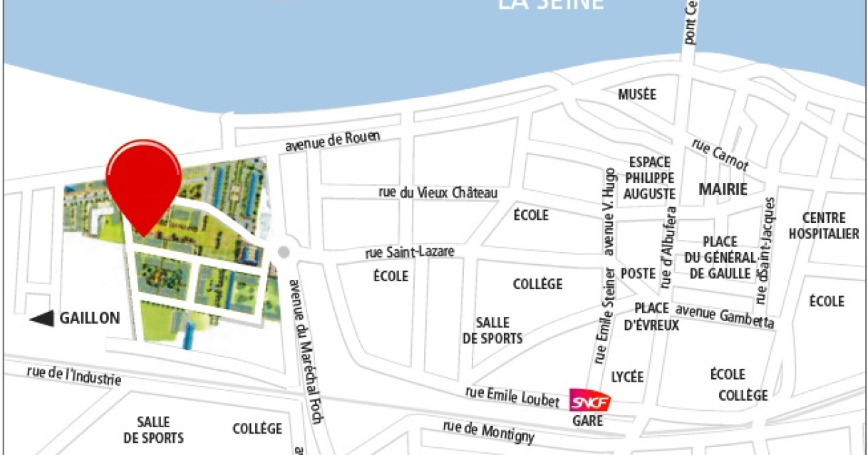 Vernon - éco quartier Fieschi